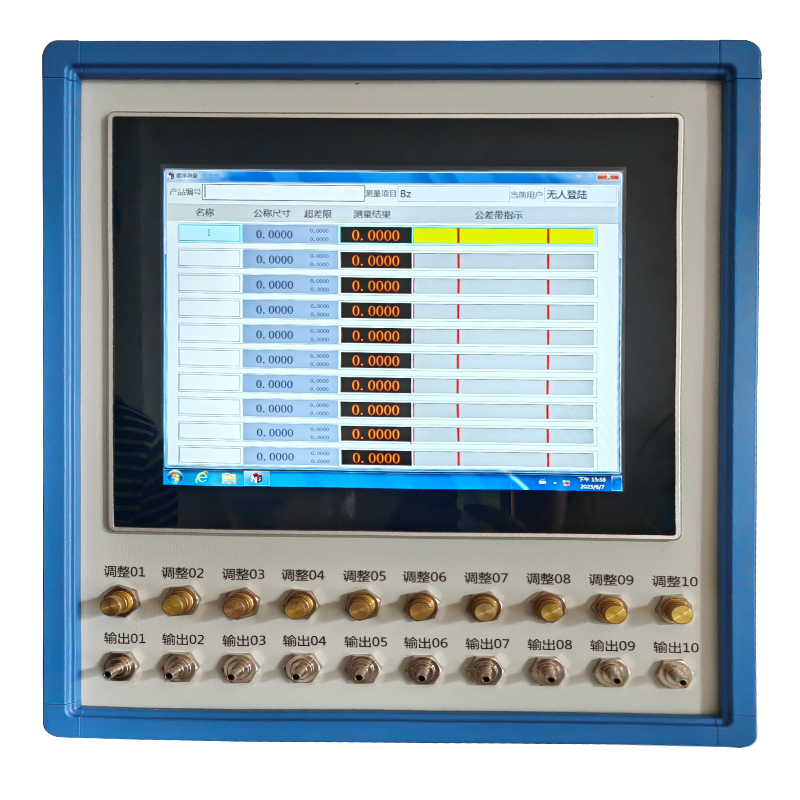 十通道電子氣電測微儀